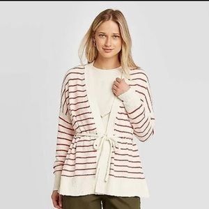 $$$ Women’s Striped Cardigan/ Who What Wear. Size XS. Fits like S/M